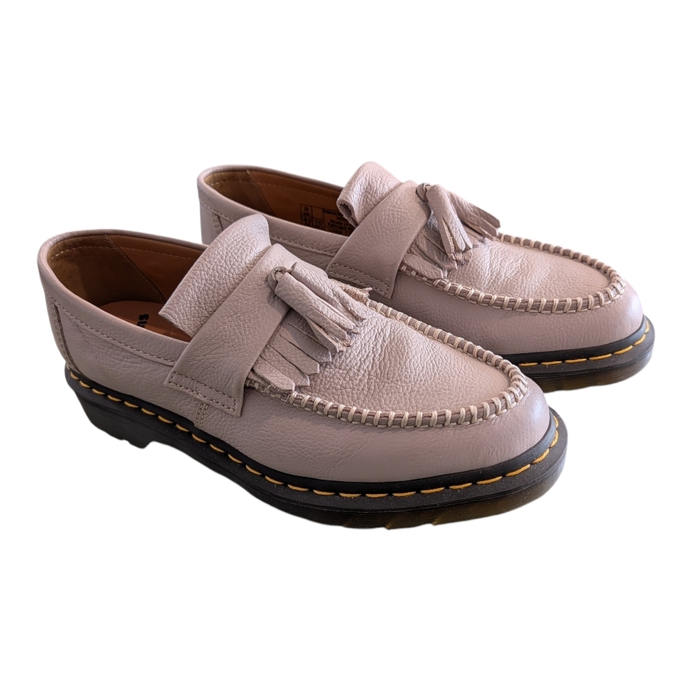 Dr. Martens Pale Pink Tassel Loafers size 11 women 42 EU